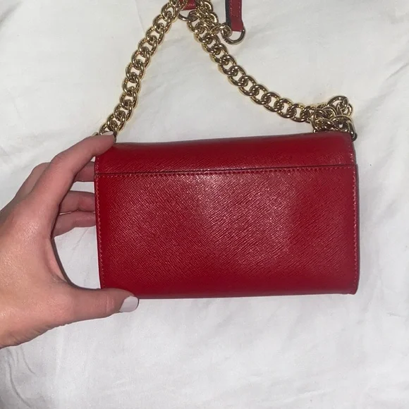 Michael Kors Red Cross Body Bag - Picture 5 of 6